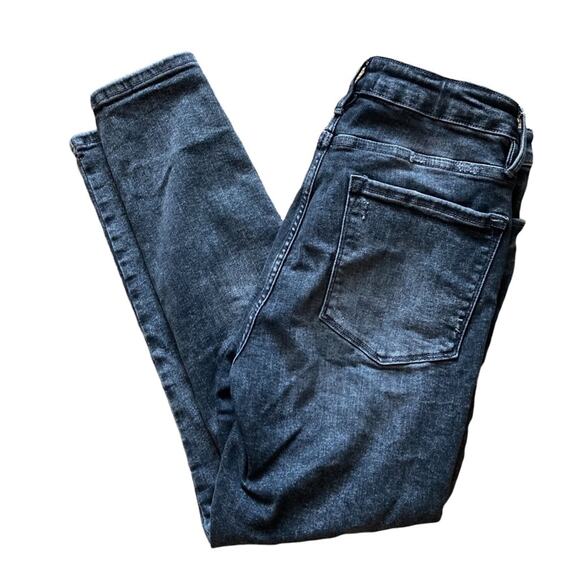 FRAME Denim Le One Skinny Crop Size 2 Hughes Wash High Rise Size 2 - Picture 4 of 9